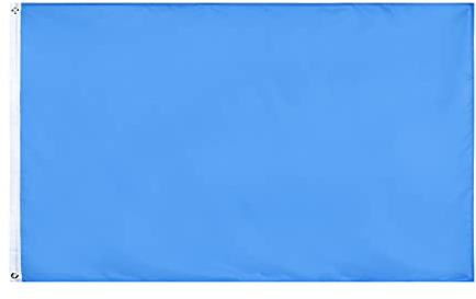 hxflag Flagge, einfarbig, 91 x 152 cm blau