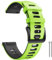 ANBEST Compatibile con Garmin Vivoactive 3/Venu/Forerunner 245 Cinturino, 20mm Cinturino in Silicone Ricambio Bracciale per Galaxy Watch 4/Galaxy Watch Active 2 Smart Watch, Verde/Nero