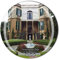 Owens-Thomas Haus & Slave Quarters Savanne USA 3D Kühlschrankmagnet Souvenir Kristallglas Magnet Reise Souvenir Sammlung Geschenk Zuhause Küche Dekoration