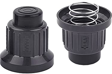 A.I.FORCE 2Pcs AAA Battery Igniter Caps, Ignitor Push Button with Springs and mounting Thread, Ignition Caps Replacement for Gas Fire Pit, BBQ, Grill, Barbecue Spark Generator