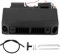 Evaporador de Aire Acondicionado, 12v Underdash Air Conditioner Evaporator Cooling Kit 3 Speed ​​Air Ac Evaporator Cooling Ac Evaporator A/c Evaporador Kit con Accesorios de Manguera Universal