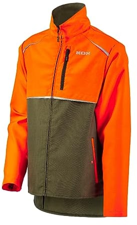 KOX Forstjacke Vento 3.0 Grün/Orange Gr. XXL