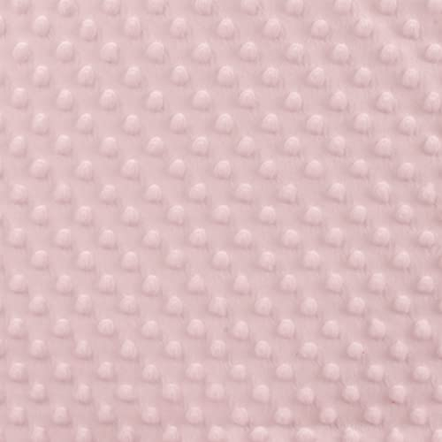 Minky Chantal-Stoff-Kuschelweich & wärmend-Decken, Pullover, Nicki, Nähen-250g/ Qm-50 cm Schritte-Meterware-ca. 150 cm breit-29 Farben (Rose)