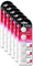 Uniross Pack de 6 x 5 Piles Lithium CR2430, 3V