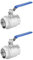 liovitor 2X Kugelhahn Innengewinde 2 304 Edelstahl Full Port Innengewinde Kugelhahn 2 DN50 1000 WOG