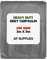 Grey Tarpaulin - 200gsm Thick - Waterproof, Weatherproof, Frost-Resistant, UV Protection, Universal, Multipurpose, Groundsheet, Camping, Boating, Hiking, Heavy Duty Sheet (3m x 5m)