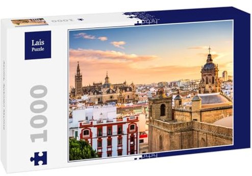 Lais Puzzle Sevilla, Spanien Skyline 1000 Teile