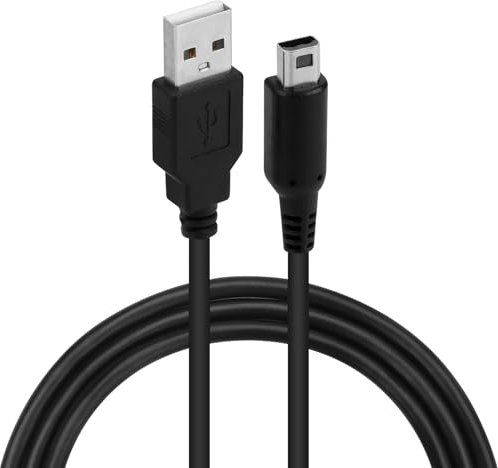 Cncedi Cavo di ricarica USB compatibile con Nintendo 3DS, New 2DS, 2DS XL, DSi, DSi XL
