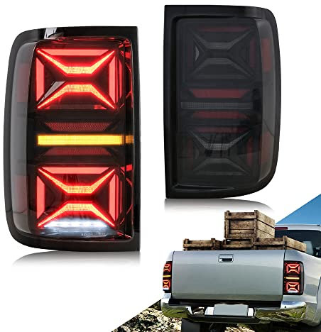 VLAND Rückleuchten Kompatibel für Amarok Pickup TDI TSI 2010-2021, Mit E-Prüfzeichen, 1 Satz
