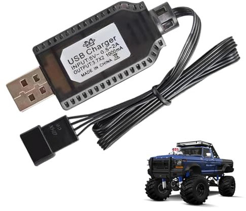Generic 7.4V 1000mA Lithium Battery USB Charger | Drone Fast Charger | RC Airplane Battery Charger