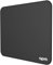 apm Tapis de Souris, Mousepad pour Bureau, Dimensions 25 x 21 x 0.3 cm, Base en Caoutchouc Antidérapante, Lavable, Bords Tissés Durables pour Souris Optique, Laser, Gaming, Bureautique, Noir, 570046