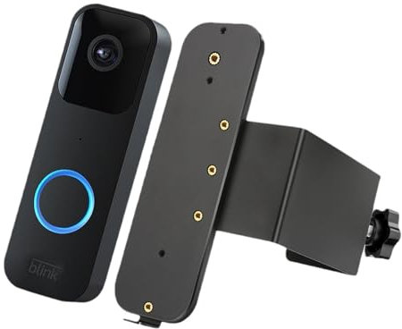 FIOERDTUIE Adjustable Size Anti Theft Doorbell Mount For Blink Video Doorbell Flexible Adjustment Clip According To Thickness