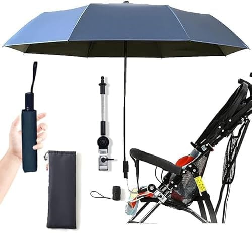 Nakazawa 38.5In Sonnenschirm Kinderwagen,Universeller Kinderwagen Sonnenschirm Regenschirm, Faltbarer, Bequem Und Bequem