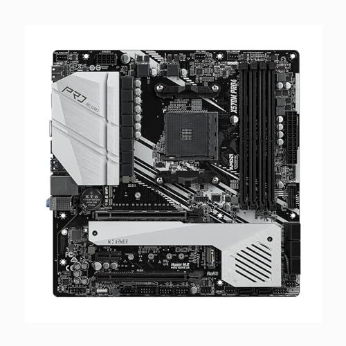 motherboard Fit For ASRock X570M PRO4 Motherboard Support 3600X 5600G 5700X3D 5800X3D CPU DDR4 M.2 NVME HDMI PCIe 4.0 X570 MATX AMD AM4 Mainboard