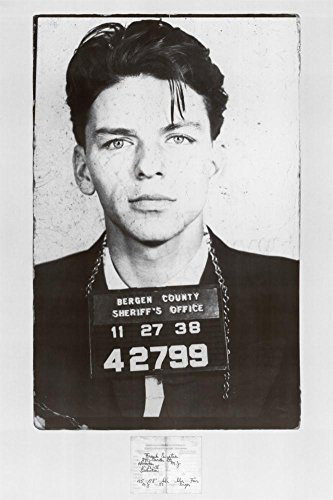 Frank Sinatra (Mug Shot) 24x36 Poster Music Art Print