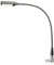 Adam Hall Stands SLED 1 ULTRA XLR 4 A - Angled 4-pin XLR Gooseneck Light with 4 COB LEDs