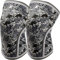 AEOLOS Ginocchiera (1 paio), 7 mm, per sollevamento pesanti, squat, palestra e altri sport (camo grey,L)