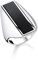 THOMAS SABO Damen Ring Onyx 925Er Sterlingsilber TR2220-024-11