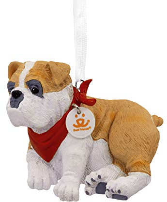 Hallmark Christmas Ornaments, Bulldog Ornament
