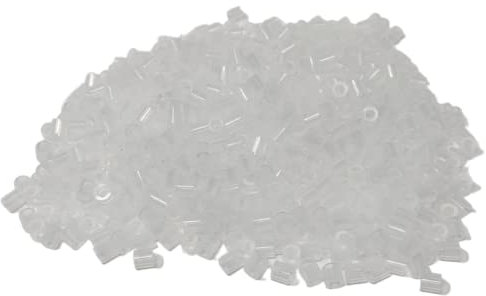 WS UK 1000 Pack Fuse Beads 5mm Midi - works like Hama Beads [Clear]