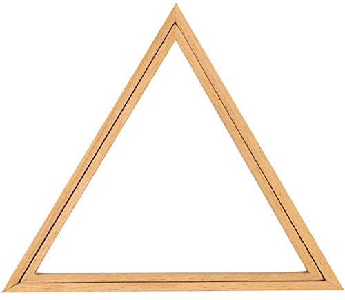 Rico Design Dekorahmen Dreieck 21 cm x 18 cm oder 27,5 cm x 24 cm 27,5 x 24 cm