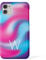 Tirita Personalised Phone Case Cover Compatible with iPhone 11 Pro Max - Tie Dye Neon Name [03 - Chromatic Kaleidoscope]