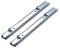 1 Pair Drawer Slides Keyboard Shelf Adjustable Under Desk Computer Slides Ball bearing runners for shelf/drawer (Color:white,Size:280mm/12in)