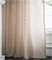 SAYT RLAE Vorhang Boho Halbverdunkelungs Vorhänge Beige Leinen Gardinen mit Quaste und Häkeln Stricken Vertikale Streifen Makramee für Wohnzimmer Landhaus Vintage Landhausstil, 1 Stück, B150xH240cm