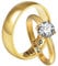 XUANPAI Paar Ringe mit Gravur, Personalisierte Hochzeitsring, Personalisiert Kundenspezifischer Ring Name Ring Freundschaftsringe Partnerringe Eheringe für Männer Frauen