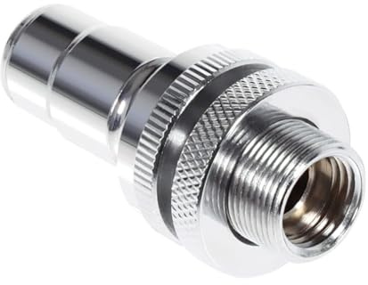 Alphacool Verbindung ES Schnellverschluss BLH1A PushIn Male IG mit Schottverschraubung