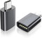 TiMOVO USB C to USB Adapter 2 Pack, 10Gbps USB C Male to USB A 3.2 Female Adapter with OTG Function Fast Charging for iPhone 15/16/Pro/Pro Max/Plus/iPad/iMac/MacBook Pro, Thunderbolt 4/3, Space Gray