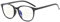 Suertree Bifokale Lesebrille Antiblaulicht Brille Unisex für Damen Herren Antimüdung Lesehilfe Multi Fokus Sehhilfe Presbyopie Korrektur +4.0X