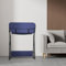 Table à langer 2 en 1 avec baignoire, Table à langer pliable et compacte, de la naissance à 12 mois, Hauteur Réglable, Commode à Langer Portable, Charge 25KG-86 * 62 * 96 cm-bleu marine