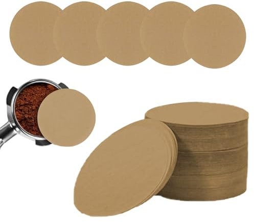 400 Stück Kaffeefilter Papier, 64mm Kaffee Filterpapier Runde Espresso Papierfilter, Kaffeefilterpapier Filterpapier Kaffeefilter für Kaffeekocher