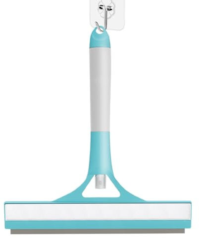 TABSIRAH Escobilla limpiacristales con Spray | Limpiacristales de baño - Limpiacristales, Limpiador de Ventanas, escobilla de Puerta de de Ducha para Espejo