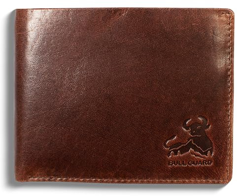 BULL GUARD Mens RFID Blocking Bifold Wallet