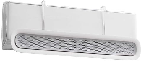 RTTZBOZ Windabweiser Verstellbar für Klimaanlage, Klimaanlagen-Windschutzscheibe, Entlüftungs-Deflektor, Luftabdeckung Gegen Direktes Blasen für Familie/Zimmer/Büro