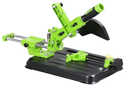 Elektrische Oberfräse, Winkelschleifer Ständer Upgrade Feste Halterung Winkelschleifer Halter DIY Schneidständer Schleifer Stützbasis Winkelschleifmaschine BG-612506