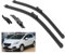 OXANC Coche, para Peugeot 3008 2008-2013, escobillas de limpiaparabrisas Delanteras de 30 + 28, Accesorios de Corte de escobillas, limpiaparabrisas de Goma