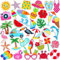 36 Stück Sommer Bügelbilder Strand Thema bestickt Aufnäher Applikation hawaiianische tropische Bikini Kokosnuss Sonnenbrille Reparatur Patch DIY Handwerk für Kleidung Jacke Jeans Hosen Kleid Rucksack