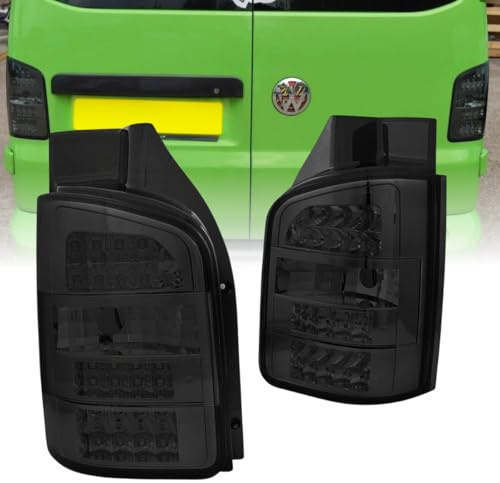 CR-Lights LED Rückleuchten Set Smoke für VW T5.2 GP Transporter 2010–2015 Doppelflügeltüren