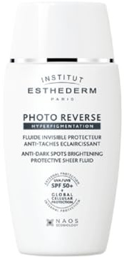 Esthederm Photo Reverse – Invisible Protecteur Anti-Taches Eclaircissant – unsichtbare Schutzflüssigkeit gegen Flecken Aufhellung SPF50+ 40 ml