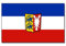 Schleswig Holstein Flagge 150 * 250 cm