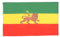 AZ FLAG - Drapeau Ethiopie avec Lion - 90x60 cm - Drapeau Éthiopien 100% Polyester Avec Oeillets Métalliques Intégrés - Pavillon 50 g