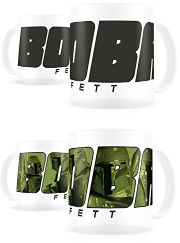 SD toys Star Wars Boba Fett Thermal Mug, Ceramic, Black, 8 cm