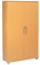 MMT Furniture Designs Ltd Office Storage Cupboard Bookcase Filing Cabinet Beech Lockable 2 Door Cabinet