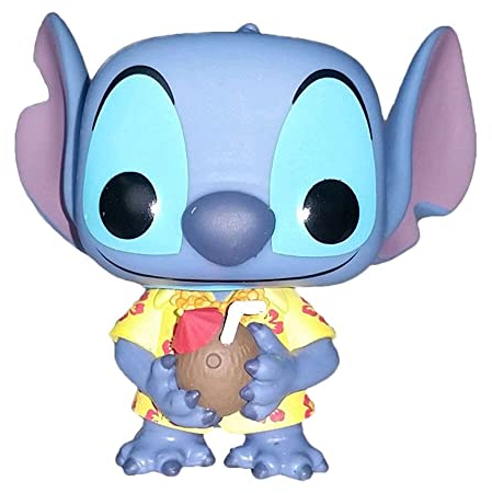 Funko - Figurine Disney Lilo et Stitch - Aloha Stitch Exclu Pop 10cm - 0849803097097