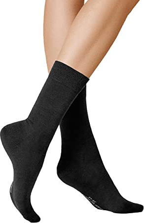 KUNERT Damen Socken Soft Wool Cotton druckfrei