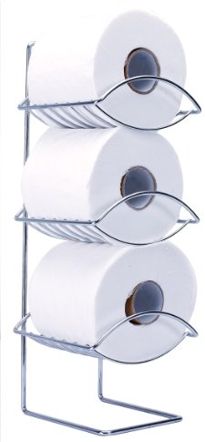 Sabichi Oceana 3 Tier Toilet Roll Holder