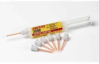 Loctite 3090 - Kit di siringa per erogatore a due componenti, 10 g, adesivi epossidici